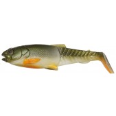 71816 Guminukas Savage Gear Craft Cannibal Paddletail 10.5cm 12g Olive Pearl Hot Orange